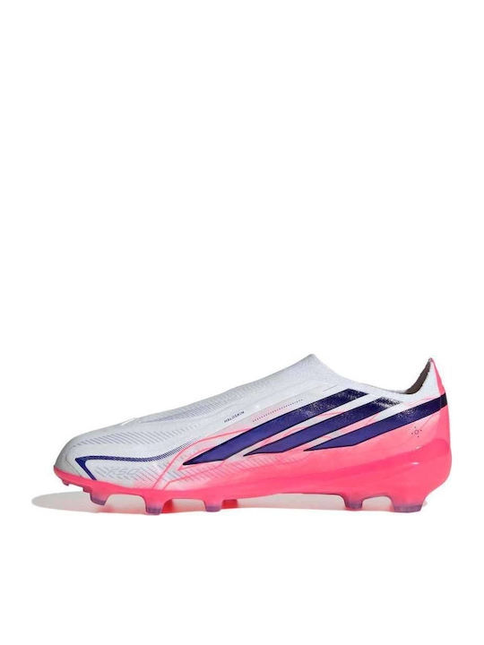 adidas F50 Hyperfast Elite FG Football Shoes with Cleats White