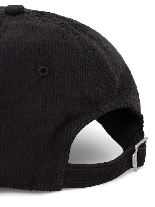 Hugo Cap Mett-co Corduroy Logo Black