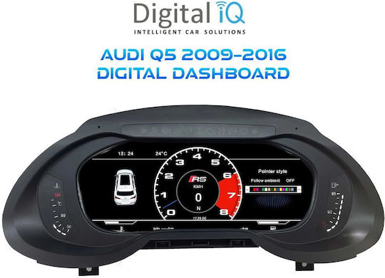 Digital Iq Dyl 929_dc 12.3in Digital Instrument Cluster Audi Q5 Mod 2009-2016 Hdmi Input