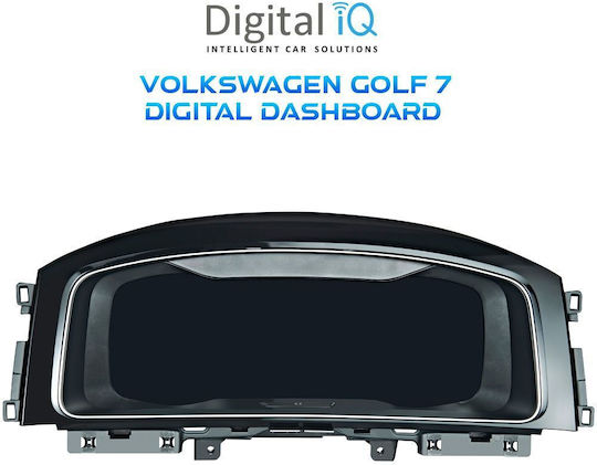 Digital Iq Dyl 747_dc 12.5" Digital Instrument Cluster Vw Golf 7 7.5 Gti R R Line Mod 2013-2020 Hdmi Input