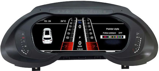 Digital Iq Dyl 929_dc 12.3in Digital Instrument Cluster Audi Q5 Mod 2009-2016 Hdmi Input