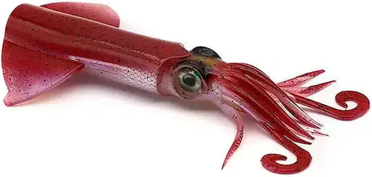 JLC Xipi Evo Body Squid Jig Fluorescent 14cm Real Brown