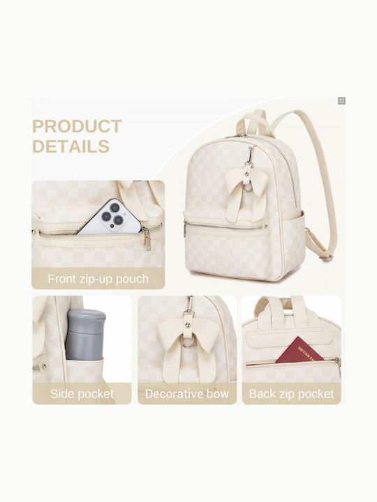 Women's Backpack Beige