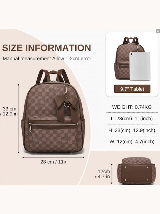 Women's Brown Backpack