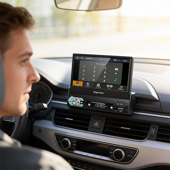 Radio auto Kruger&matz Km2018 7" Ecran Retractabil Carplay Androidauto