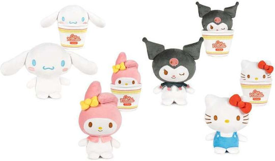 Hello Kitty & Friends Plush & Soft Toys Cup Noodles Size 16cm Set 24 Pieces