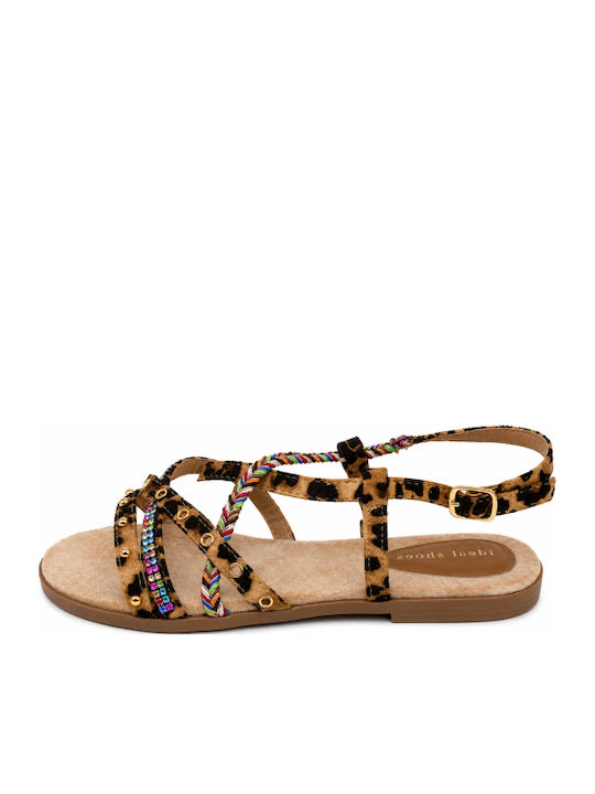 Sandale Casual Damă Maro SI-2251-26SA-Leopa