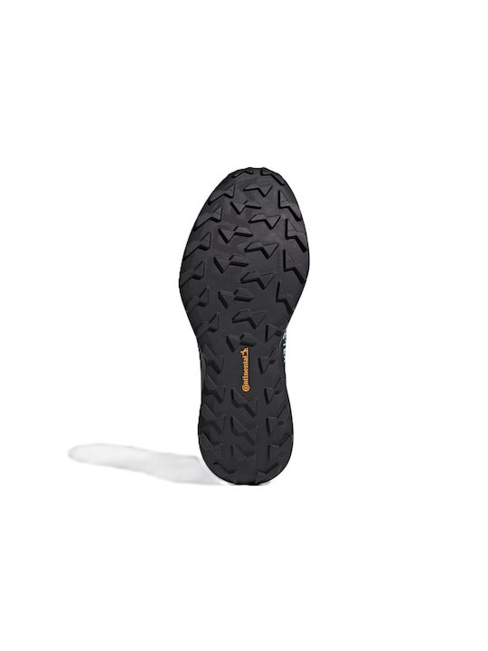 Terrex Agravic Men's Sport Shoes Trail Running Waterproof with Gore-Tex Membrane Aurora Coffee / Core Black / Pulse Mint