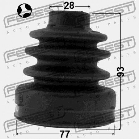 Εσωτερικό Προστατευτικό Αρθρώσεων Ford Focus Cb4 2008-2011 Eu 1676320