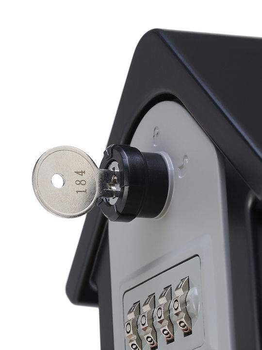 Combination Key Holder with Lock 15x13.5x5.5cm