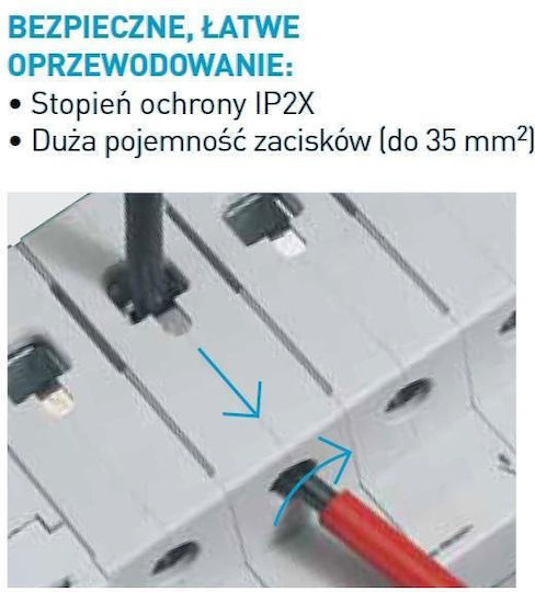 Διακόπτης Κυκλώματος Rx3 B10 1p Legrand