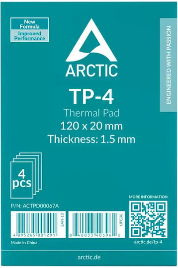 Arctic Tp-4 120x20x1.5 Mm 4-pack Arctic-actpd00067a