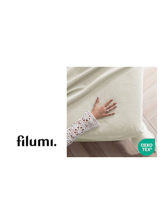 Filumi Husă Pentru Pilotă Simplă 170x210 Crem