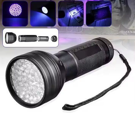 Φακός LED UV