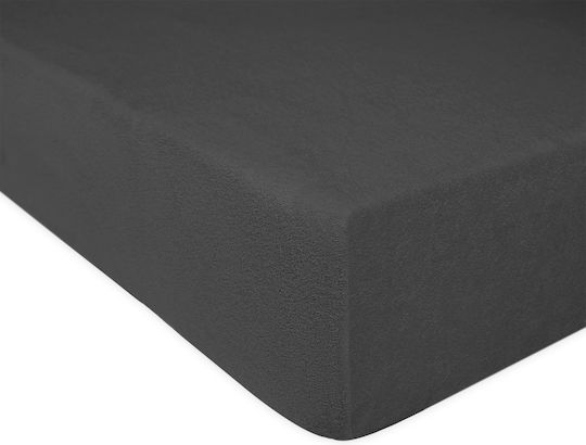Darymex Bed Sheet Double With Rubber Hugger 160x200cm Anthracite