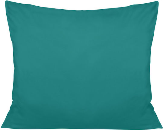Darymex Dekorativer Kissenbezug aus 100% Baumwolle Türkis 40x60cm