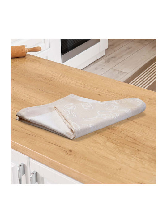 Darymex Prosop De Bucătărie Din 100% Bumbac În Culoare Bej 50x70cm