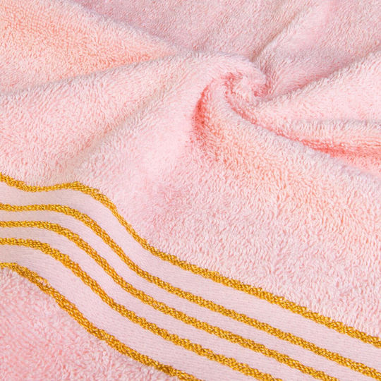 Darymex Set Badetücher 2Stücke Rosa Puder Gewicht 500g/m²