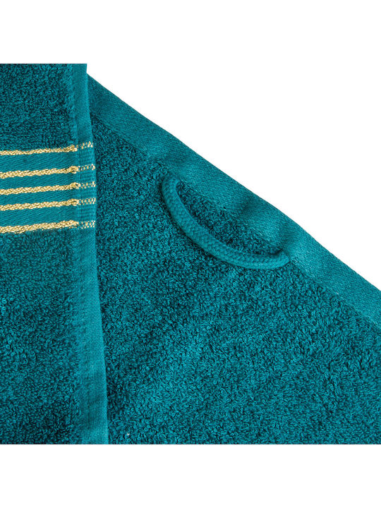 Darymex 30x50cm Dunkles Türkis Badetuch Gewicht 500gr/m²