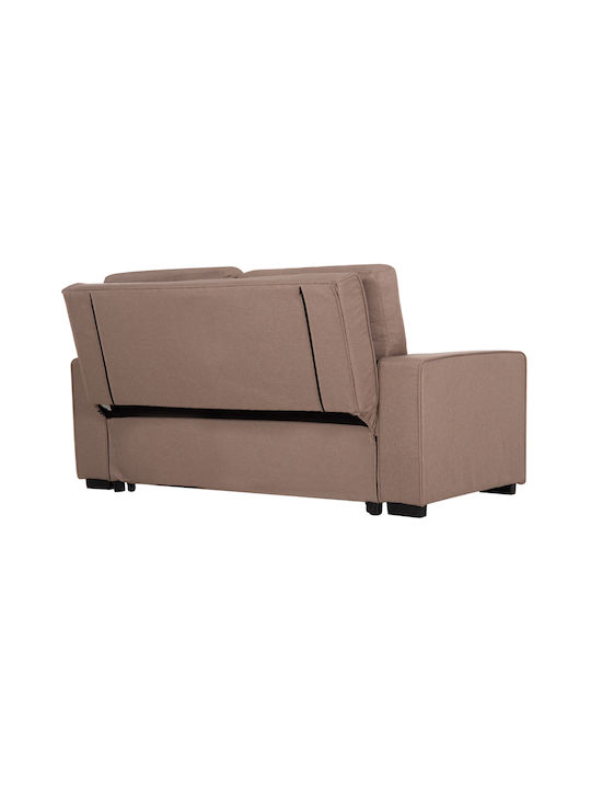 Kanna Two Seater Sofa Bed Beige 175x92x87cm