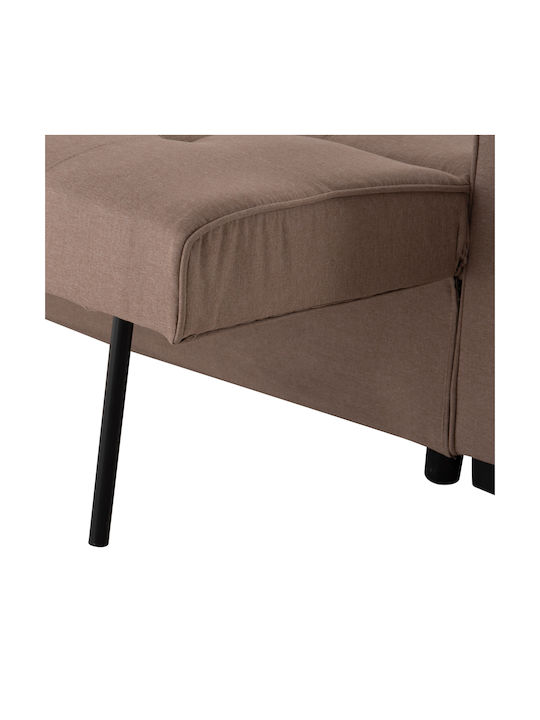 Kanna Two Seater Sofa Bed Beige 175x92x87cm