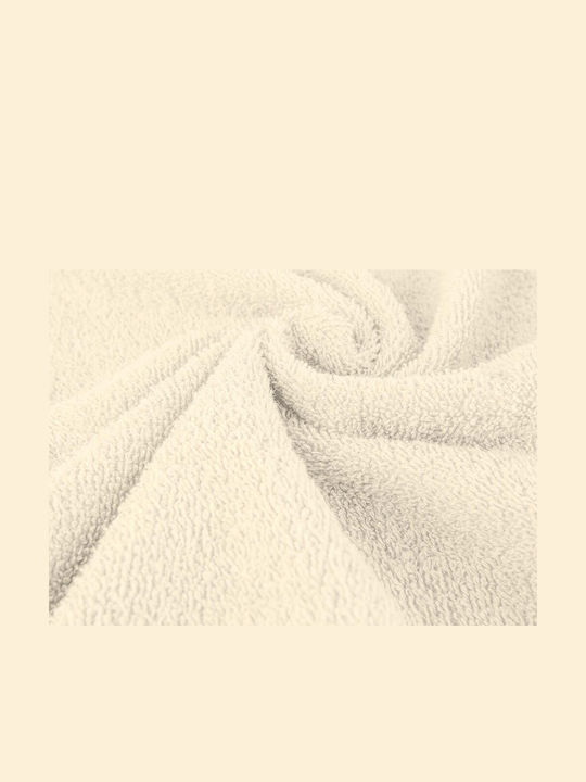 Darymex Σετ Πετσέτες Μπάνιου 4τμχ Κρεμ Βάρους 470gr/m²