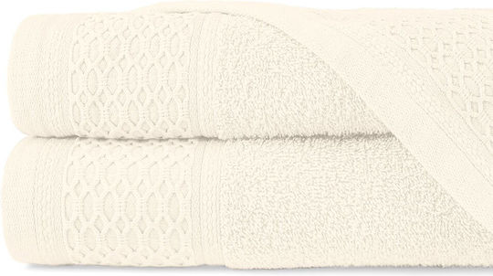 Darymex Set Prosoape De Baie 4 Bucăți Crem Greutate 470gr/m²