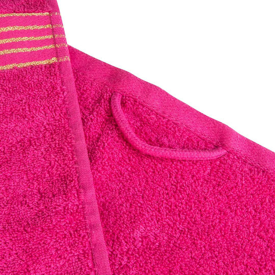 Darymex Set Bath Towels 3 Pieces Fuchsia Weight 500gr/m²