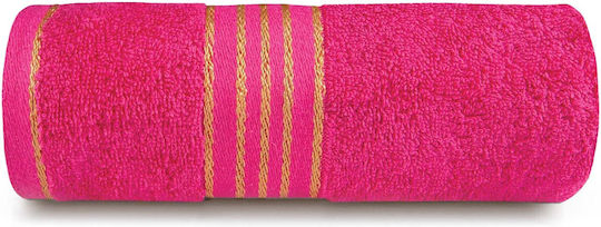 Darymex Set Bath Towels 3 Pieces Fuchsia Weight 500gr/m²