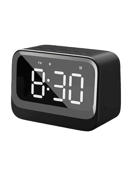 Denver Tischuhr Digital LCD mit Wecker Schwarz EC-54B