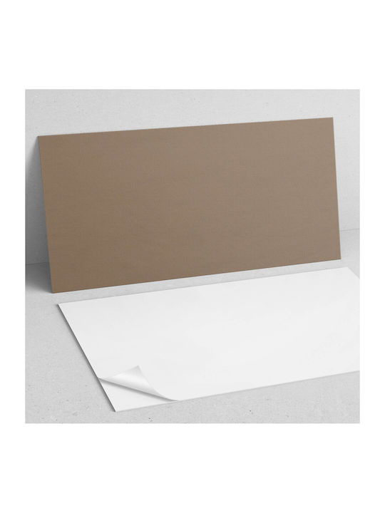 Wandsticker Boden Vinyl Grafiken Küche 100x50 cm Braune