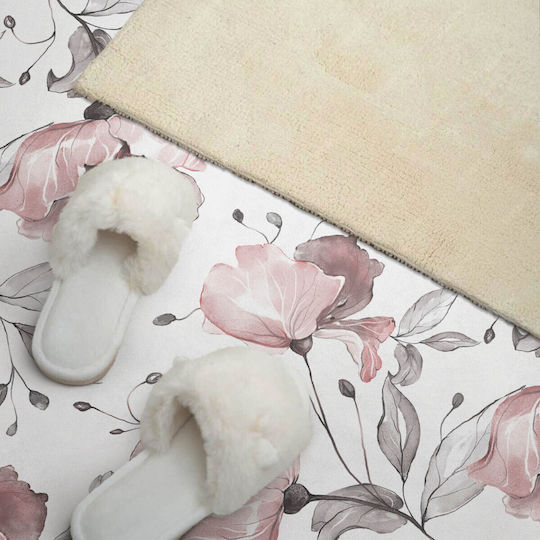 Wandsticker Vinylpaneel Druck 100x50 Blumenmuster Aquarell