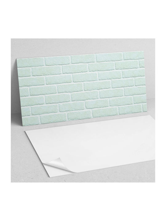 Wandsticker Vinylpaneel Design Wohnzimmer Wandgestaltung Ziegel 100x50 cm