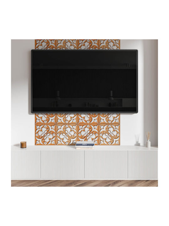 Vinyl Wandsticker für Boden Küchen 120x60 cm Mit Blumenmuster