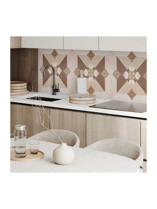 Panou Decorativ Vinilic de Podea 100x50 cm Model Mozaic Ornamente