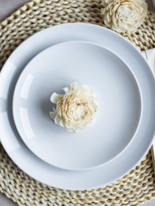 Lubiana White Porcelain Dinnerware Set 120pcs