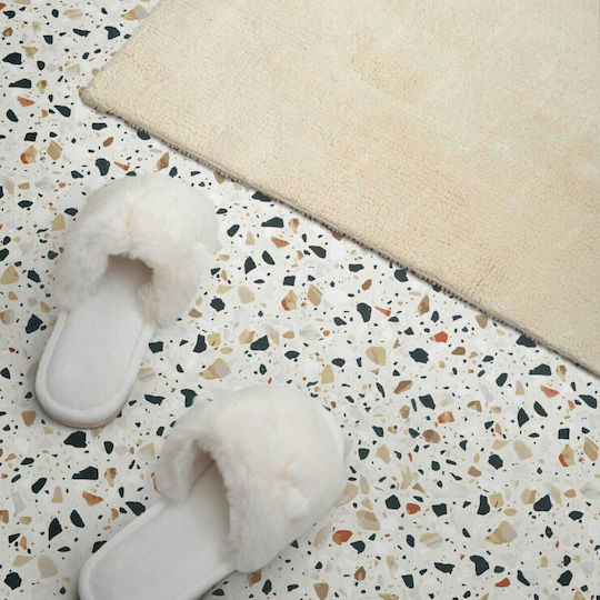 Set Of Vinyl Floor Tiles Stone Pattern On Background 20x20x20 Cm