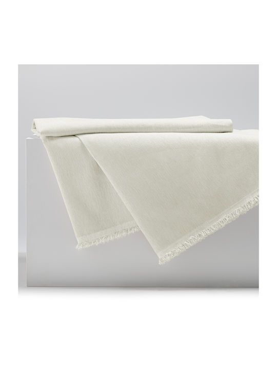 Filumi Κουβερλί Υπέρδιπλο από Πολυεστέρα Cream 230x280cm