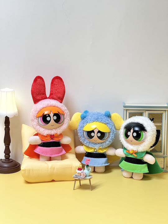 Cutie Orbitoare Breloc Figurină Powerpuff Girls Se Transformă