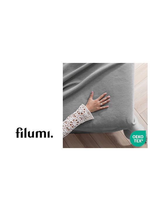 Filumi Filumi Tagesdecke Übergröße aus Polyester Graues 220x240cm