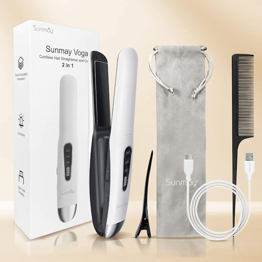 Sunmay Ασύρματο Ψαλίδι Μαλλιών για Μπούκλες 25mm