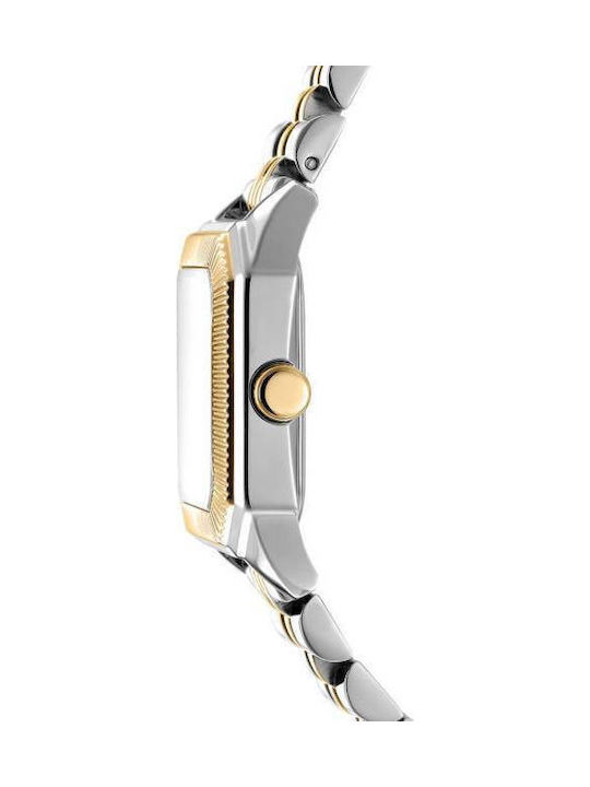 DKNY Damenuhr 34mm Batterie mit Grünem Metall-Armband
