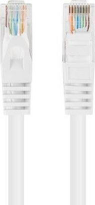Lanberg U/UTP Cat.5e (Gigabit) Cablu De Rețea Ethernet 2m Alb 10 Bucăți