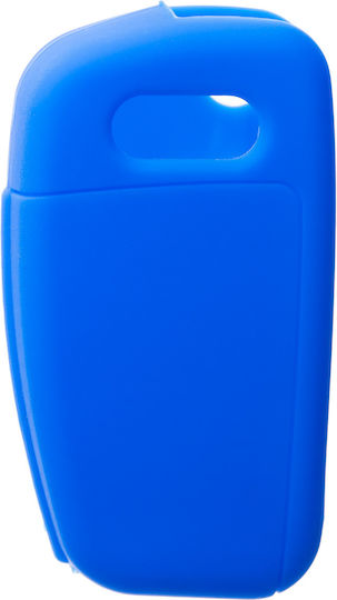 Protective Car Key Cover Case Audi A2 A3 A4 A6 A8 Q3 Q5 Blue