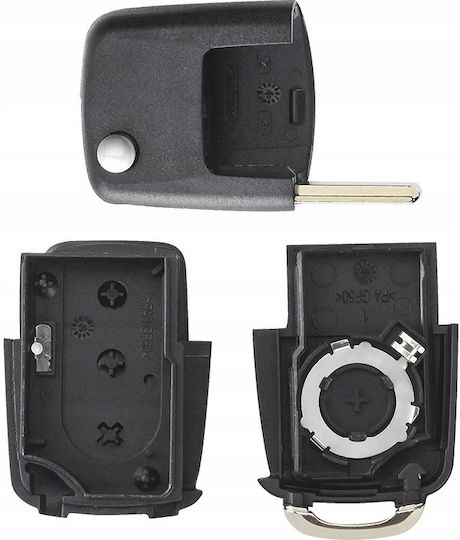 Καλυμμα Τηλεχειριστηριου-κλειδιου Vw Passat B5 Golf Iv 4 V Polo Seat Leon Toledo Skoda