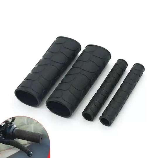 Set of Non-Slip Motorcycle Handlebar and Lever Covers 4 Pieces Tc-592