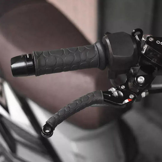 Set of Non-Slip Motorcycle Handlebar and Lever Covers 4 Pieces Tc-592