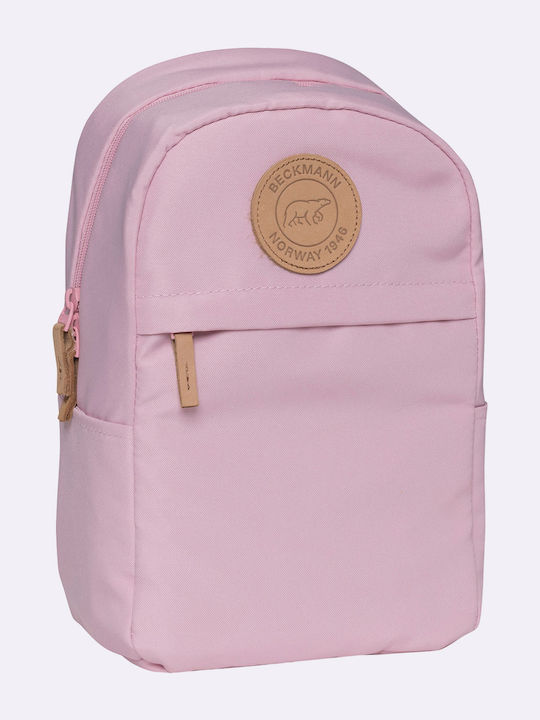Beckmann Schulranzen Rucksack Kindergarten mit Flaschenhalter Rosa 10lt