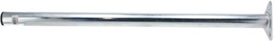 Metal Support Pipe for Fender with 3 Bolts Diameter 42mm Length 800mm