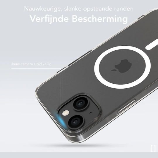 Nekit Задна Корица Пластмаса 1.2мм Прозрачен iPhone 15